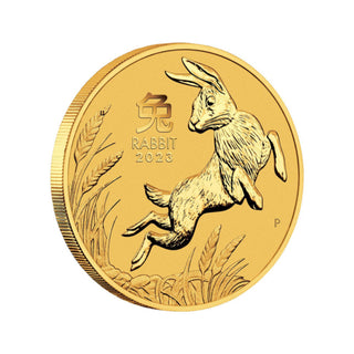 Australian Lunar Series III 2023 Year Of The Rabbit 1/20oz Gold Bullion Coin