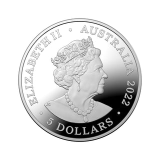 2022 Wallal Centenary $5 Silver Domed Coin