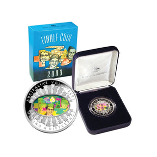 2003 Finale $5 Hologram Silver Coin