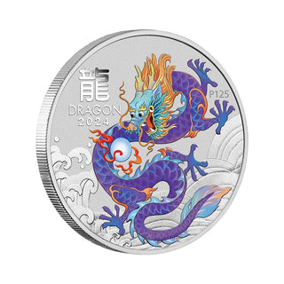 Australian Lunar Series III 2024 Year of the Dragon 1/2oz 10 Coin Set