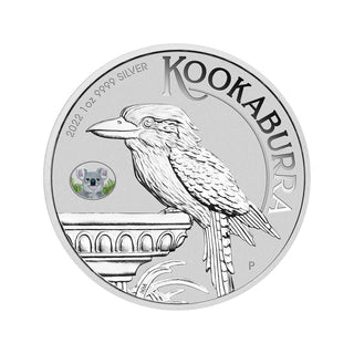 2022 Kookaburra 1oz Silver With Koala Privy Mark Brisbane ANDA