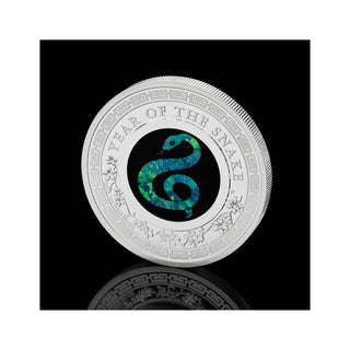 Australian Opal Lunar Series - 2025 Year of the Snake 1oz Silver Proof Coin