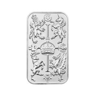 The Royal Mint Royal Celebration 1oz Silver Bar