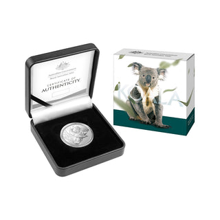 2024 $5 1oz Silver High Relief Coin - Koala Series