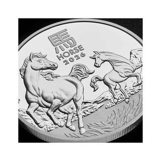 Australian Lunar Series III 2026 Year of the Horse 1/2oz Silver Proof Coin