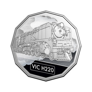 2025 50c Coloured Uncirculated Seven-Coin Collection - Steam Giants